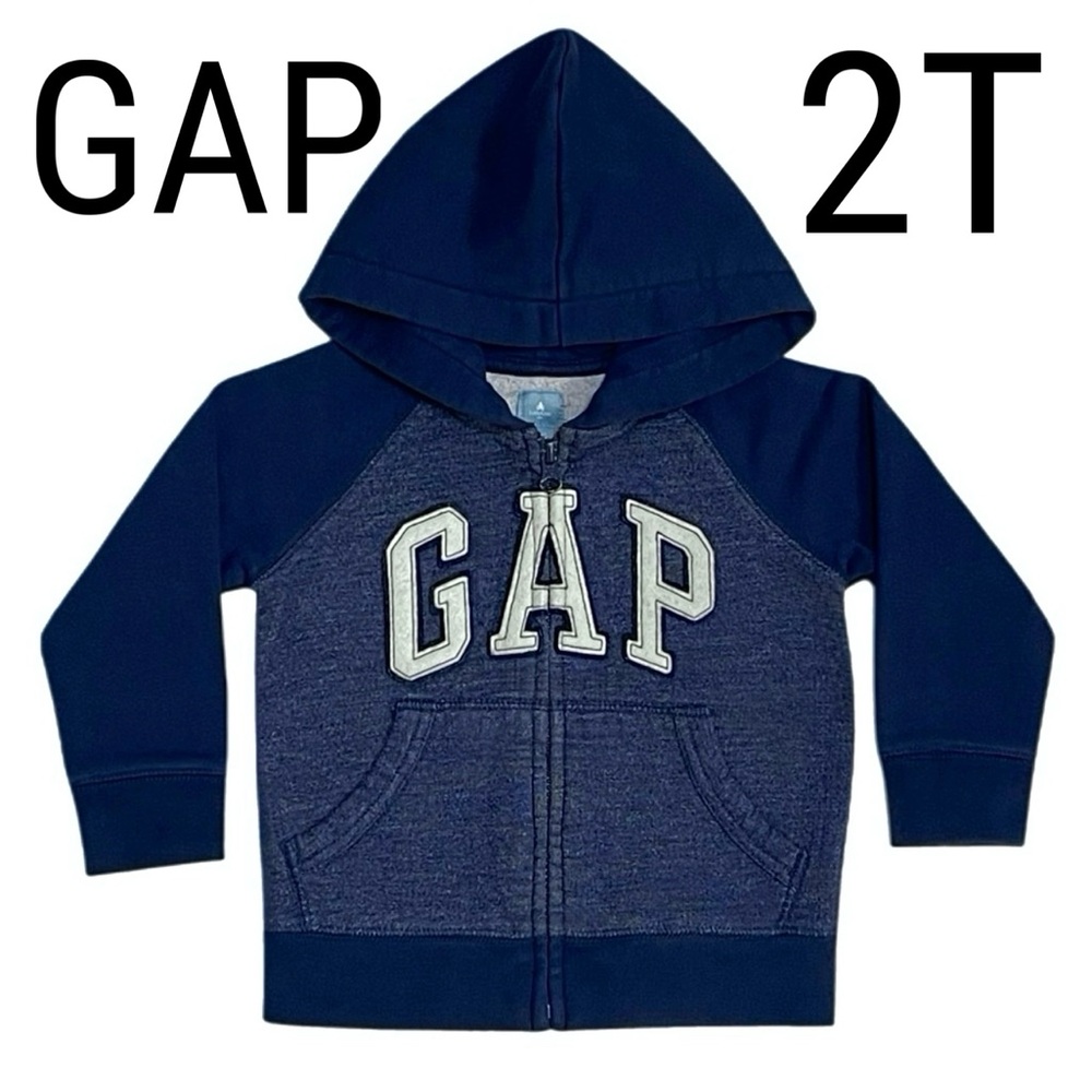 Gap 2T Blue Zip-Up Sweatshirt